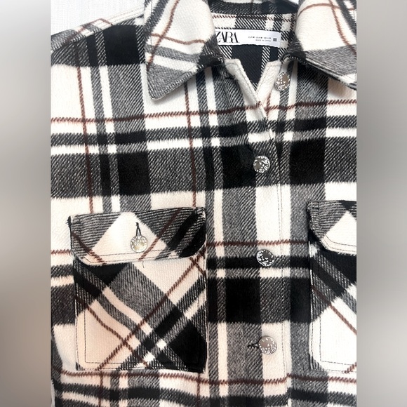 Zara Fall crop jacket, size Medium - Picture 5 of 7